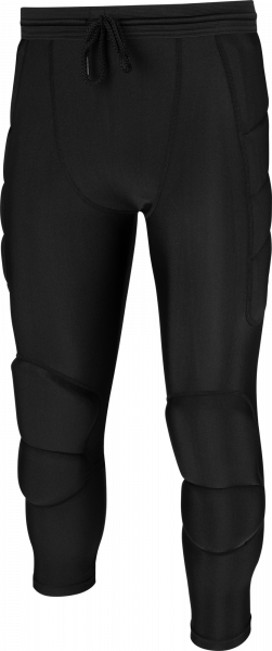 Reusch Compression Short 3_4 Soft Padded 5117500 7700 black front